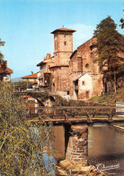 64 SAINT JEAN PIED DE PORT  L'église Et La Nive Carte Vierge Non Circulé édition Thouand (Scans R/V) N° 32 \MO7056 - Saint Jean Pied De Port