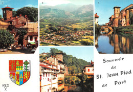 64 SAINT JEAN PIED DE PORT Multivue  Carte Vierge Non Circulé édition REX (Scans R/V) N° 60 \MO7056 - Saint Jean Pied De Port