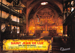 64 SAINT JEAN DE LUZ  Intérieur De L'église Carte Vierge Non Circulé édition Thouand (Scans R/V) N° 45 \MO7058 - Saint Jean De Luz