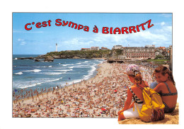 64 BIARRITZ La Plage  Carte Vierge Non Circulé éditions ARTAUD (Scans R/V) N° 40 \MO7060 - Biarritz