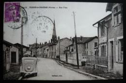 51 VIENNE LE CHATEAU -  La Rue Dieu - Peugeot 202 - Autres & Non Classés