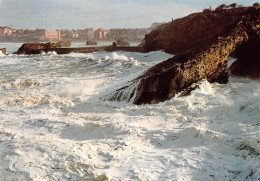 64 BIARRITZ La Mer Par Gros Temps Carte Vierge Non Circulé éditions Du Rocher (Scans R/V) N° 1 \MO7061 - Biarritz