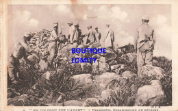 MAROC Guerre CPA Série En Colonne Sur L' Avant N°3 Tranchées Organisation De Défense , 1929 - Sonstige & Ohne Zuordnung