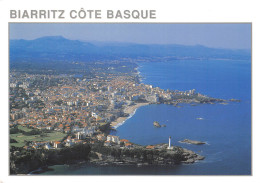 64 BIARRITZ  Vue Aérienne De La Côte Basque Carte Vierge Non Circulé éditions Fleury (Scans R/V) N° 25 \MO7061 - Biarritz