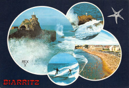 64 BIARRITZ  Multivue Carte Vierge Non Circulé éditions Rex (Scans R/V) N° 59 \MO7061 - Biarritz