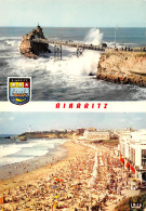 64 BIARRITZ  Multivue Carte Vierge Non Circulé éditions IRIS (Scans R/V) N° 62 \MO7061 - Biarritz