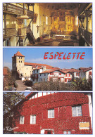 64 ESPELETTE Ferme Ttipittoin Borda Et église Carte Vierge Non Circulé édition Thouand (Scans R/V) N° 33 \MO7062 - Espelette