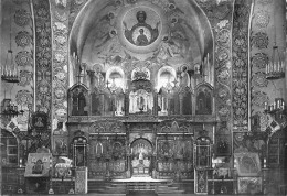 NICE Cathédrale Orthodoxe Russe Vue Générale Intérieur  (Scans R/V) N° 27 \MO7066 - Monumenti, Edifici