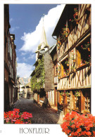 14 HONFLEUR Vieille Rue Et Clocher  éditions Le Goubey (Scans R/V) N° 6 \MO7069 - Honfleur