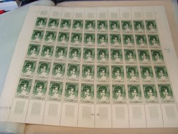 N° 875 En Feuille  De 50 Timbres Entières Neuves - Hojas Completas