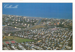 14 Colleville-sur-Mer Vue Générale Aérienne éditions Le Goubey (Scans R/V) N° 44 \MO7069 - Autres & Non Classés