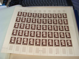 N° 882 En Feuille  De 50 Timbres Entières Neuves - Hojas Completas