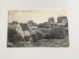 Carte Postale Ancienne (1913) La Panne Villas Dans Les Dunes - De Panne