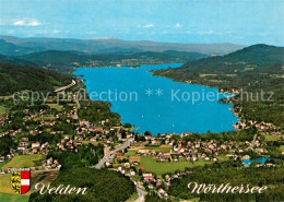 73295854 Velden Woerthersee Fliegeraufnahme Velden Woerthersee - Altri & Non Classificati