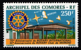 Archipel Der Komoren 182 Postfrisch Rotary Club #ND013 - Comores (1975-...)