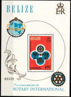 Belize Block 39 Postfrisch Rotary Club #ND007 - Belize (1973-...)