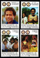 Tonga 1148-1151 Postfrisch Rotary Club #ND017 - Tonga (1970-...)