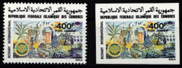 Komoren 568 A+B Postfrisch Rotary Club #ND014 - Comores (1975-...)