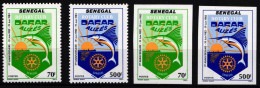 Senegal 803-804 Postfrisch Rotary Club #ND055 - Senegal (1960-...)