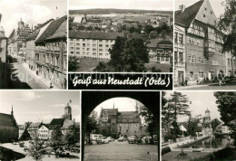 73295824 Neustadt Orla Rathaus Lutherhaus Markt Gamsenteich Neustadt Orla - Neustadt / Orla