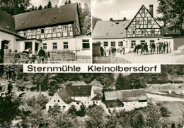 73295815 Kleinolbersdorf-Altenhain Gaststaette Sternmuehle Pferde Fachwerkhaus K - Chemnitz