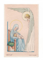 Vierge à L'Enfant Et Ange, Enfant Jésus, 1944, éd. Alleluia N° 228 - Santini