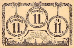 Datum Sonnabend 11.November 1911 Gel.11.11.1911 - Post