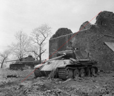 Liberation 1944  Bataille Des Ardennes    Des Chars Allemands Détruits à Foy Notre Dame, Le 29 Décembre 1944 - 1939-45