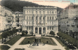 73295704 Marienbad Tschechien Boehmen Jubilaeumsbrunnen Franz Josephs-Platz Mari - Czech Republic