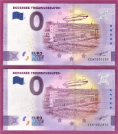 0-Euro XEAY 2021-1 BODENSEE FRIEDRICHSHAFEN - LUFTSCHIFF Set NORMAL+ANNIVERSARY - Private Proofs / Unofficial