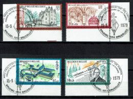 België OBP 1940/1943 - Cultuur - Abdij Ter Kameren, Château De Beauvoorde, Kerk St.-Hermes Ronse, Crypte - Used Stamps