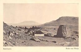 LESOTHO Lessouto BASUTOLAND Rocks Near Morija Carte Vierge Non Circulé éd Sesuto (Scans R/V) N° 9 \MP7102 - Lesotho