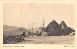 LESOTHO Lessouto BASUTOLAND Native Huts Morija Carte Vierge Non Circulé éd Sesuto HERTIG  (Scans R/V) N° 11 \MP7102 - Lesotho