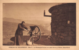 LESOTHO Lessouto BASUTOLAND Broyage Du Grain Carte Vierge Non Circulé éditions BRAUN (Scans R/V) N° 42 \MP7102 - Lesotho