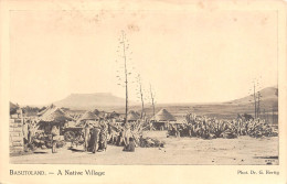 LESOTHO Lessouto BASUTOLAND Native Village Morija Carte Vierge Non Circulé éd Sesuto Hertig(Scans R/V) N° 14 \MP7102 - Lesotho