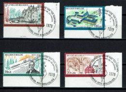 België OBP 1940/1943 - Cultuur - Abdij Ter Kameren, Château De Beauvoorde, Kerk St.-Hermes Ronse, Crypte - Used Stamps