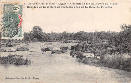 MALI Ex Soudan Français Chemin De Fer De Kayes Rapides Prés De La Gare De FANGALA  (Scans R/V) N° 50 \MP7104 - Malí