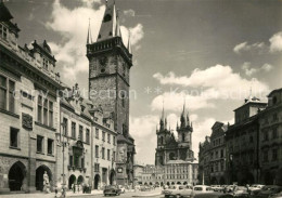 73295476 Praha Prahy Prague Altstaedter Rathaus Teynkirche Praha Prahy Prague - Tschechische Republik