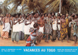 TOGO Fete Du Yake Yake Glidji  à LOME Carte Vierge Non Circulé éditions Leclerc (Scans R/V) N° 46 \MP7108 - Togo