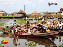 BENIN Ex Dahomey Village Lacustre De Ganvié Pilotis Dos Vierge Non Circulé  (Scans R/V) N° 9 \MP7110 - Benin