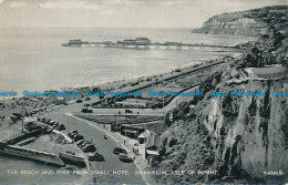 R033616 The Beach And Pier From Small Hope. Shanklin. Isle Of Wight. Valentine. - Monde