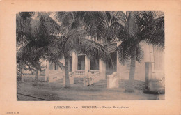 BENIN Ex Dahomey COTONOU Maison Européenne Dos Vierge Non Circulé édition E.R (Scans R/V) N° 23 \MP7110 - Benin