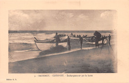 BENIN Ex Dahomey COTONOU Embarquement Par La Barre Pêcheurs éd E.R Dos Vierge Non Circulé (Scans R/V) N° 25 \MP7110 - Benin