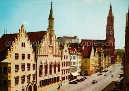 73295268 Landshut Isar Altstadt Mit Rathaus St Martin Und Burg Trausnitz Landshu - Landshut