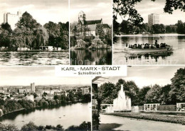 73295259 Karl-Marx-Stadt Schlossteich Details Karl-Marx-Stadt - Chemnitz