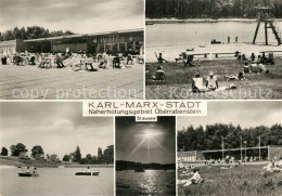 73295258 Karl-Marx-Stadt Naherholungsgebiet Oberrabenstein Schwimmbad Stausee Ka - Chemnitz