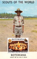 BOTSWANA Scouts Of The World Jeune Scout Botswanais Dos Vierge Non Voyagé éditions America (2 Scans) N°13 \MP7111 - Botswana