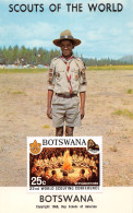 BOTSWANA Scouts Of The World Jeune Scout Botswanais Dos Vierge Non Voyagé éditions America (2 Scans) N°13 \MP7111 - Botsuana
