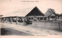 CÔTE D'IVOIRE DABOU - Place Du Marché éd Jean Rose Abidjan  ( 2 Scans) N° 51 \MP7113 - Costa D'Avorio