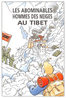TINTIN Les Abominables Hommes Des Neiges Chinois Au TIBET Casterman éd à 200 Ex Non Voyagé  (2 Scans) N° 51 \MP7114 - Stripverhalen